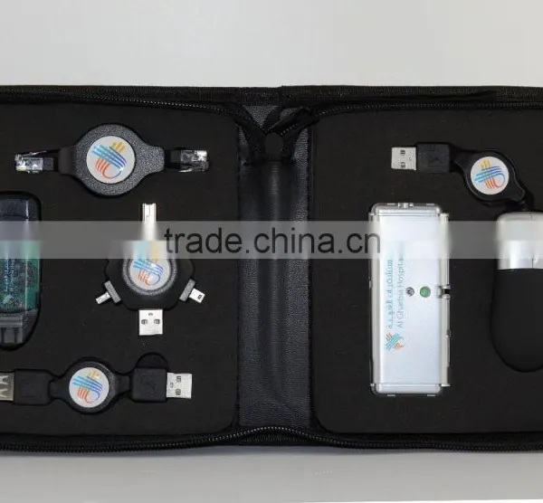Computer Sets, Travel Portable Bag With Mouse, Hub, Charging Cable, USB Flash Drive photo-2