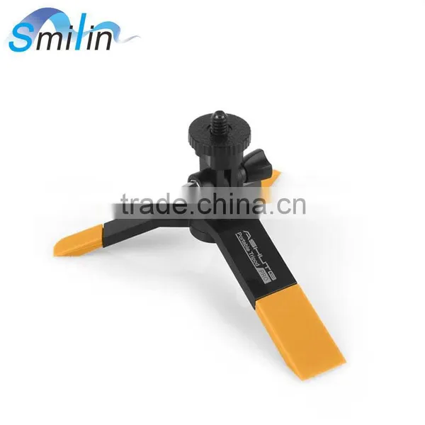 Miniest Desktop Dual Adapter Pro Camera Mount Tripod Stand for Mobile Phone&digital Camera&pro Camera photo-3