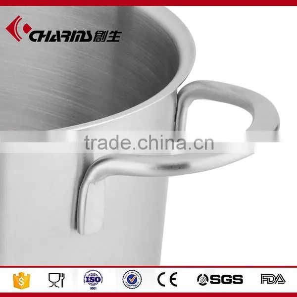 Large Electric Induction Stainless Steel Stock Pot Cooking Cookware Pot With Cover photo-5