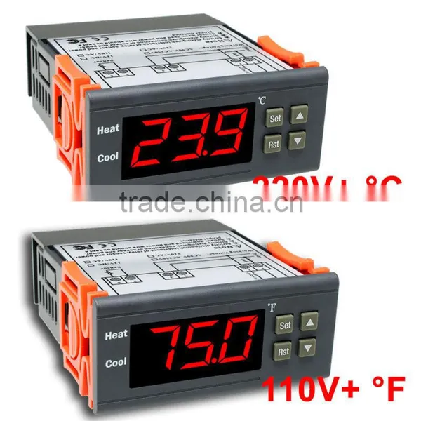 Relay 110V F 220V C Aquarium Digital Temperature Temp Controller Thermostat photo-3