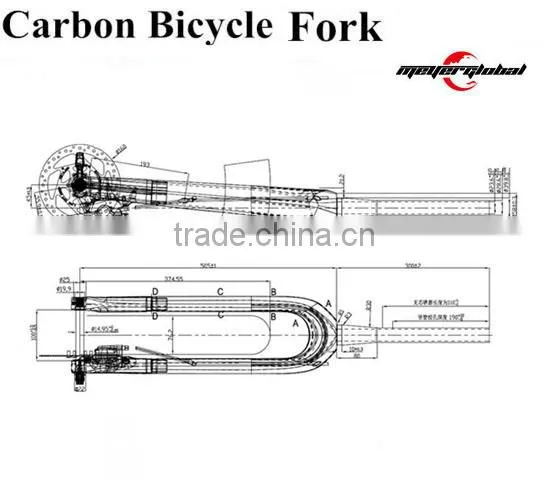 Carbon Front Fork 29inch Full Carbon Mtb Fork 29er Carbon Fork photo-5