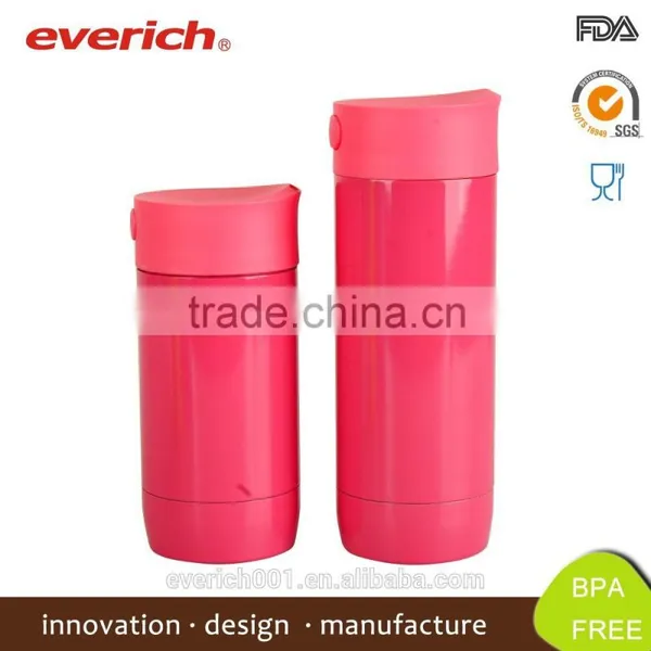 2015 Double Wall Stainless Steel 18/8 Vacuum Side Open Quick Stopper Mug photo-4