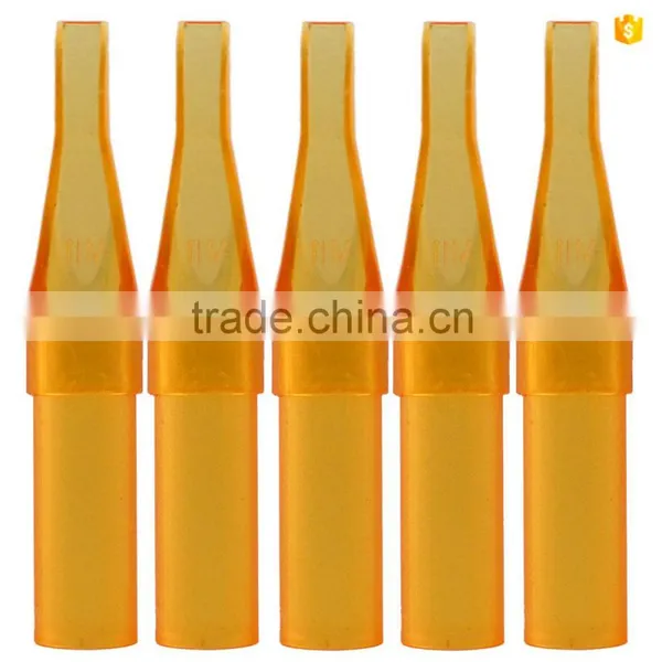 High QualityDisposable Tattoo Tip 11FT Yellow