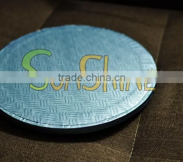 Wholesale Food Packaging Containers Rounded Cake Boards Blue photo-2