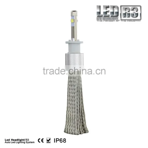 New Products H3 H7 H4 H11 H13 9005 9006 9004 9012 High Power 4800lm H1 Car LED Lights Led Headlight photo-2
