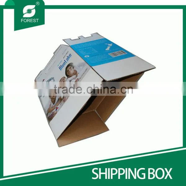 SPECIAL DESIGN BE FLUTE CORRUGATED SHIPPING MOVING BOX WITH MATT LAMINATED photo-2