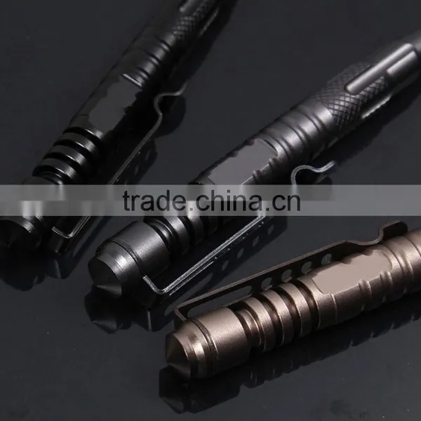 Newest Aviation Aluminum Alloy Writing Ballpoint Tactical Pen Self Defense With Emergency Hammer Easy Carry photo-3
