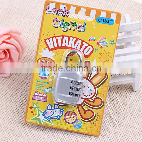 2015 Wholesale Price Factory Direct Zinc Alloy Combination Locks Travel Suitcase Padlocks photo-4
