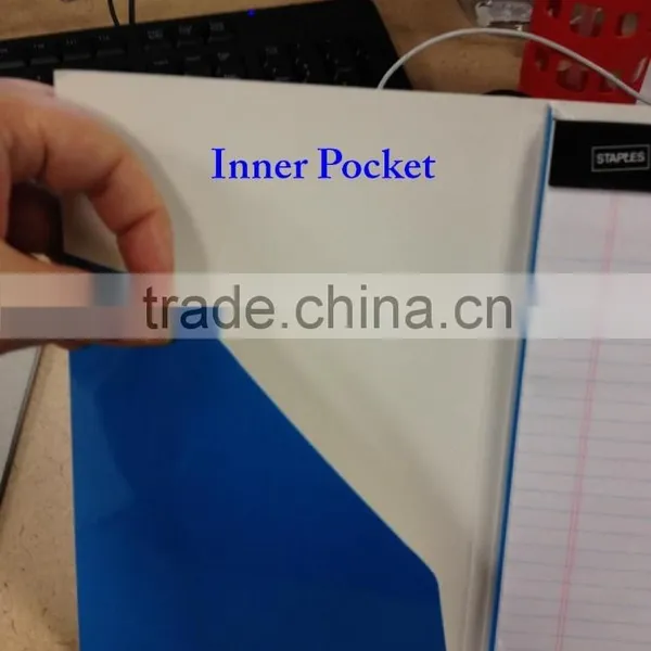 A5 Leather Document Folder With Notepad photo-6