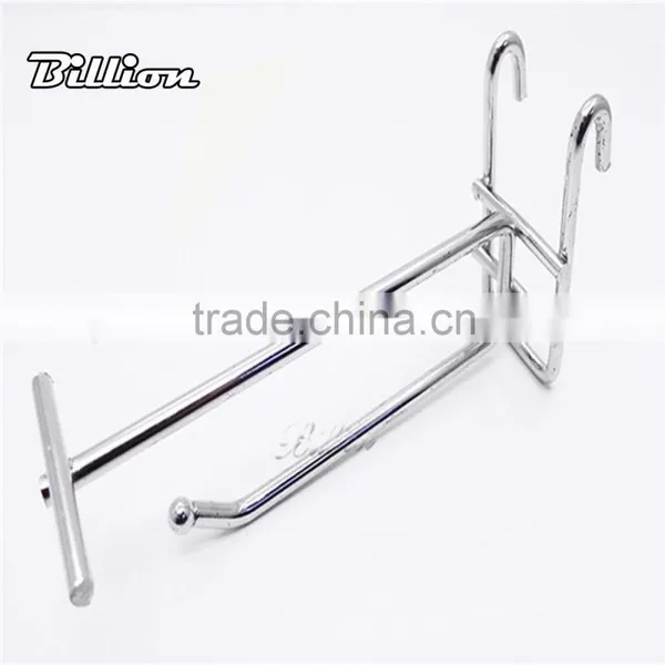 Supermarket Wire Metal Chrome Hooks Mesh Euro Iron Hooks photo-3