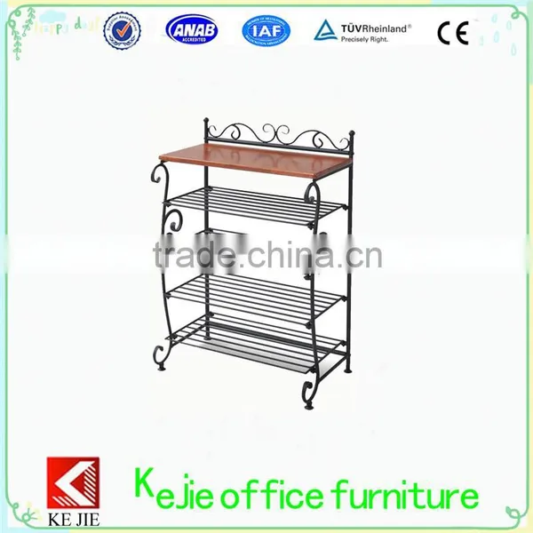 Cheap Folding Metal Shoe Rack 2 Tiers Painting Metal Shoe Rack With Best Service photo-2