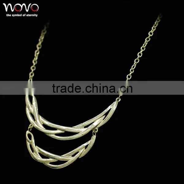 2016 New Design Good Looking Wholesale Fashion Alloy Statement Necklace photo-2