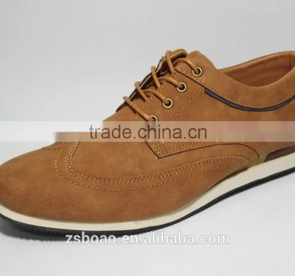 Leather Fashion Men Casual Shoe photo-3