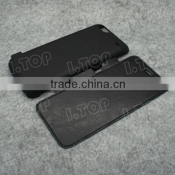 High Capacity 8200mAh Flip Battery Case for IPhone 6 Plus photo-2