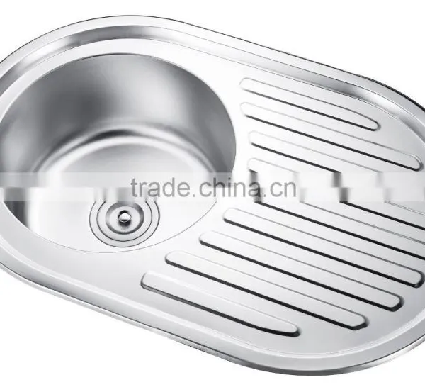 SC-108 Kitchenware With Drainer Heat Handmade Stainless Steel Sink Table photo-3
