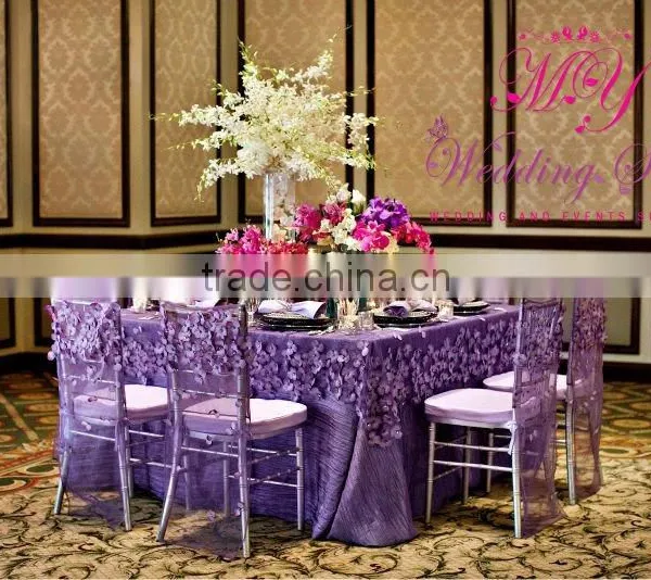 Wooden Wedding Chiavari Hotel Chair Silver Color
