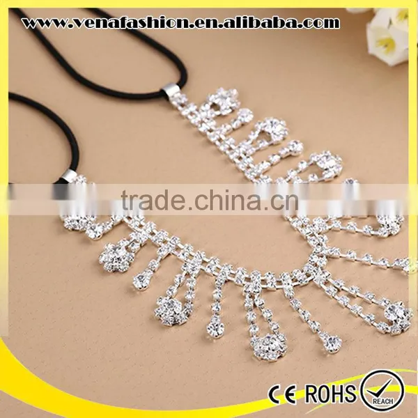 China Wholesale Crystal Headbands, Crystal Bridal Headband photo-5