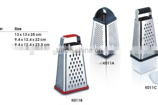 Best 4 Sided Box Cheese Grater With Container photo-3