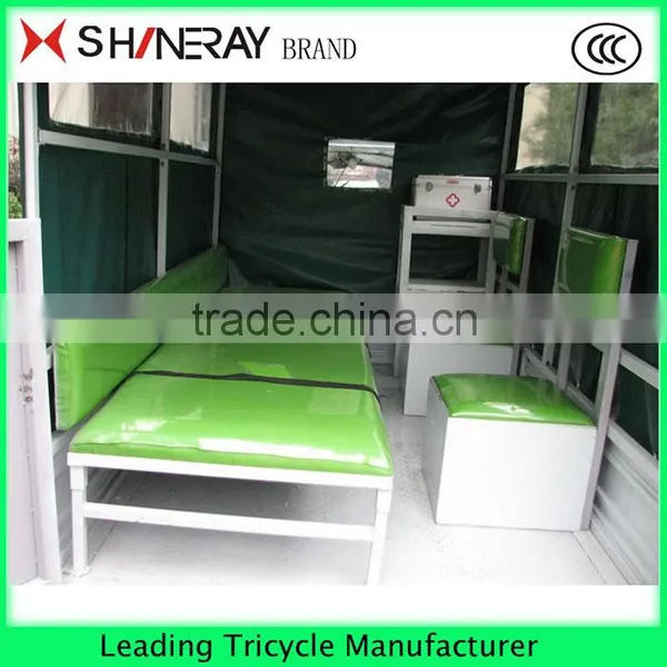 Three Wheel Ambulance Motorcycle Tricycle Bicycle Hot Sale in India 150cc200cc250cc photo-3
