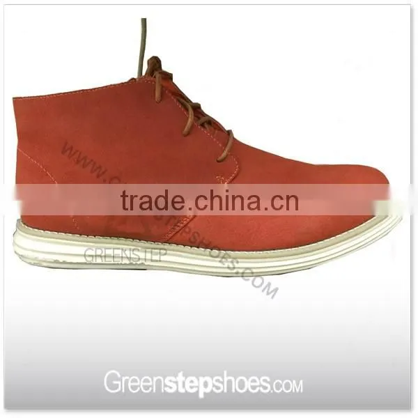 Fashion High Neck Men Leather Shoes photo-3