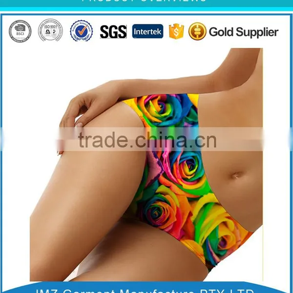Digital Print Panties for Custom Women Underwear photo-2