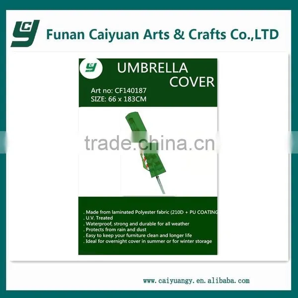 UV and Waterproof PE Fabric Umbrella Cover photo-2