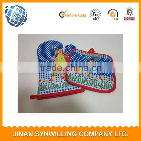 China Manufacturer Professional Customized Cooking Industrial Oven Gloves photo-3