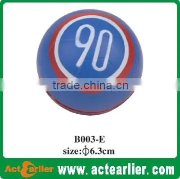 6.3cm PU Foam Stress Ball Baseball photo-6