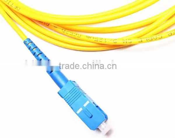 SC Single Mode 9/125 Yellow Color PVC Jacket 3M Fiber Optic Patch Cord photo-5