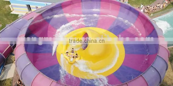2016 Hot Selling Funny Super Behemoth Bowl Slide Fiberglass Water Park Amusement for Sale photo-4