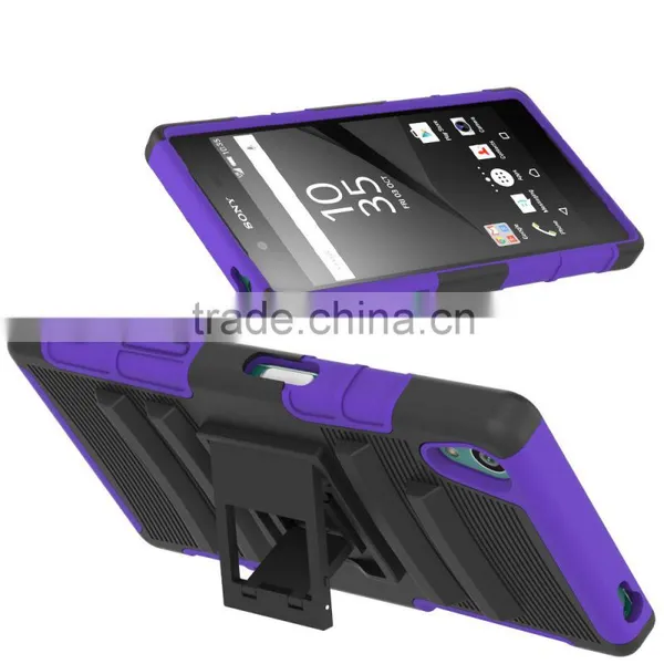 New Arrival PC Silicone Hybrid Slim Armor Case Moblie Phone Case for Sony Xperia z5 China Price photo-5