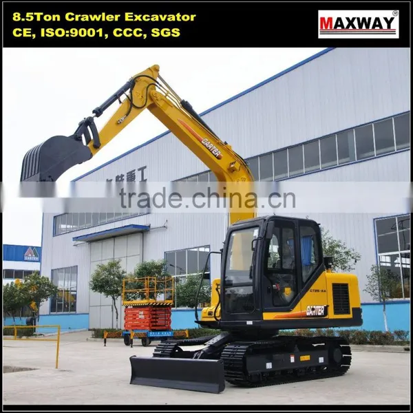 CE / ISO , 8.5 Ton Compact China Made Cheap Brand New Excavator, CE / ISO Certificate, CT85-8A , CT85-8B photo-4