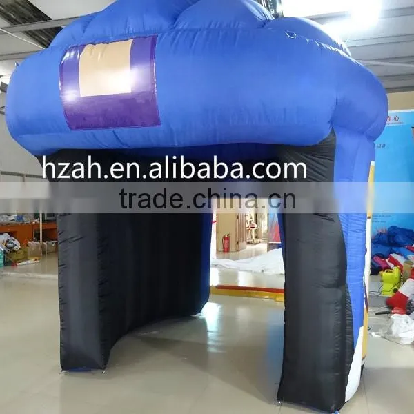 Giant Inflatable Sport Helmet Tent for Game Opening photo-2