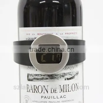 2016 new hot sale Red Wine Bottle Temperature Meter Digital Thermometer