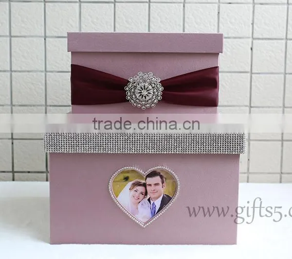 Elegant Wedding Box for Cards Wholesale photo-2