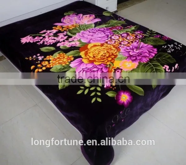 Manufactory Walmart China Home Textile Stock Cheap Fleece Blanket photo-2