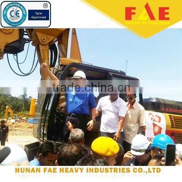 FAR260 Hydraulic Rotary Drilling Rig With Long Spiral photo-4