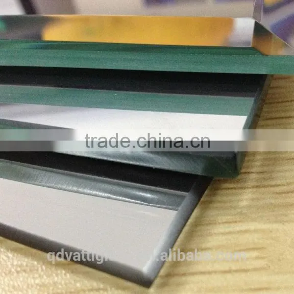 Factory Customized Clear Tempered Beveled Glass for Commercial Building photo-5