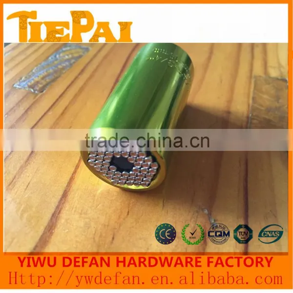 Gator Grip 7-19mm Multi-function Hand Tools Golden Colorful Universal Socket Repair Tools Gator Grip Universal Socket photo-2