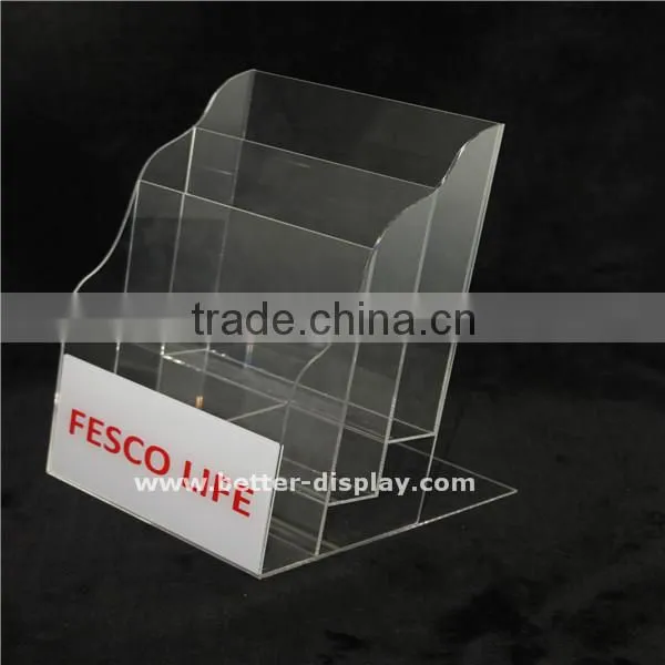 Custom Acrylic Desk Organizer Document Tray photo-2