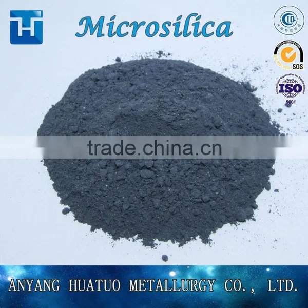Silica fume for cement admixture