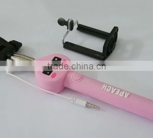 Hot Selling Cartoon Selfie Monopod Stick With Shutter Button Remote Control Phones Selfie Stick photo-4