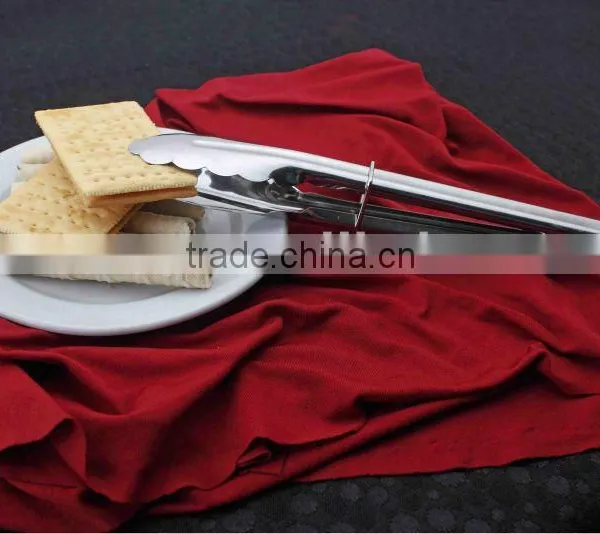 Stainless steel food tongs