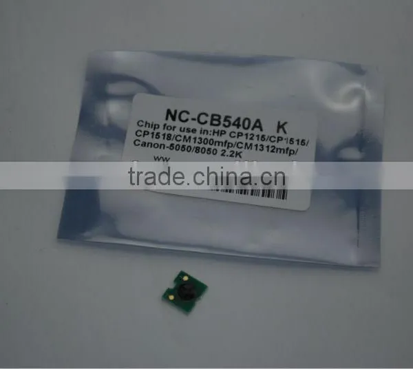Sell CB540A cartridge chip For hp 1215 Toner reset chip