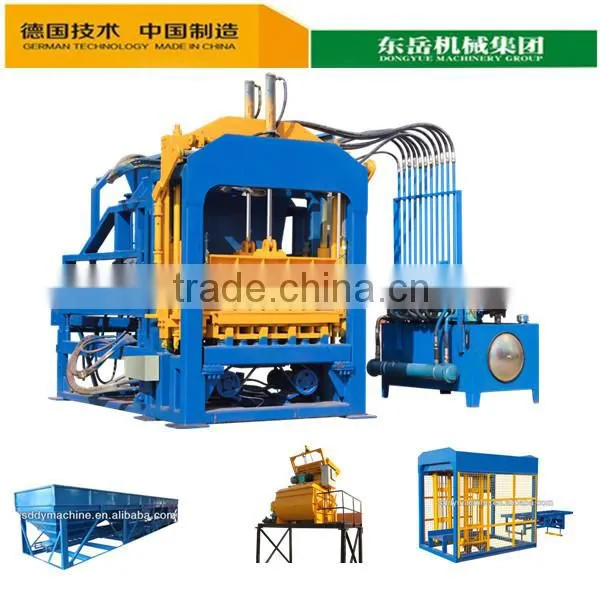 Dongyue QT4-15C Automatic Hydraulic Fly Ash Brick Machine for Sales photo-3