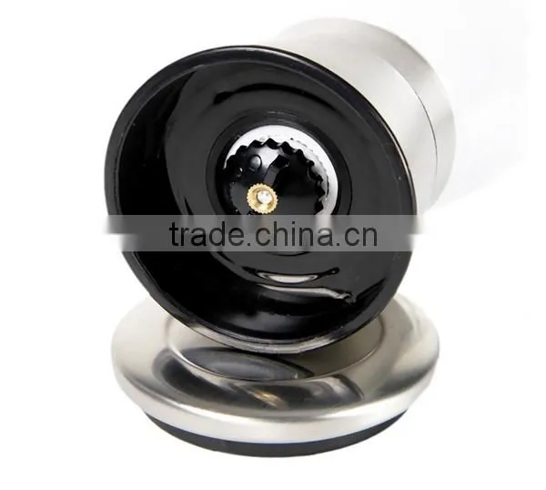 2 Pieces Brushed Stainless Steel And Pepper Grinder Set ,Salt Grinder ,Salt Pepper Grinder photo-2