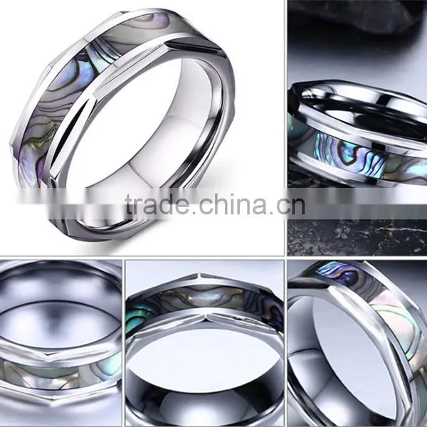 Men Engagement Tungsten Carbide Ring photo-3
