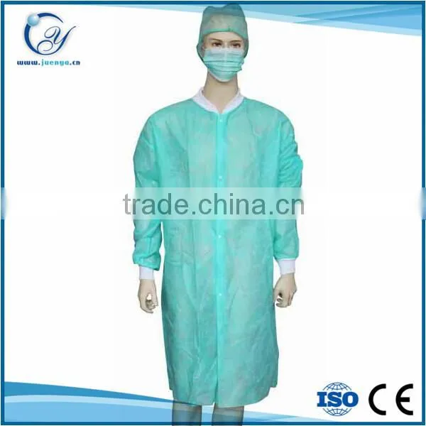 Non Woven Disposable Cheap Lab Coat photo-3