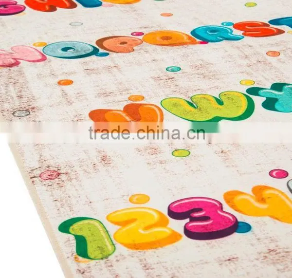 ALFABETO DIGITAL PRINTED RUG FOR CHILDREN AND KIDS photo-3