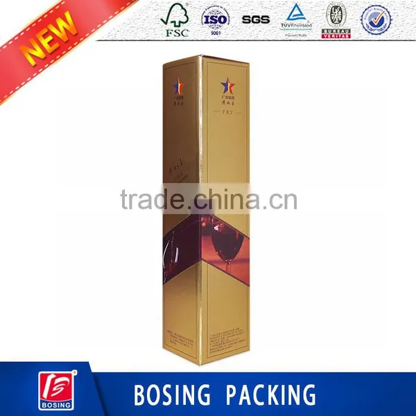 Cheap Red Wine Package Box,Whiskey Box